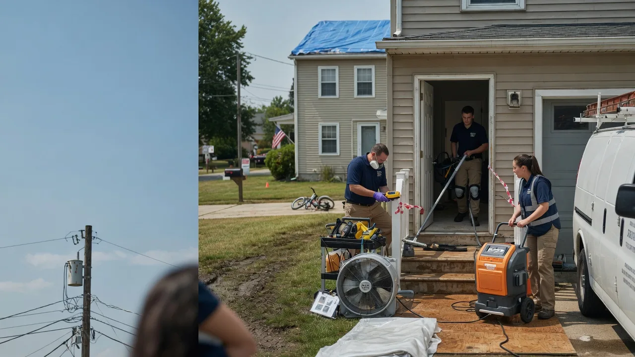 Water Damage Repair in Amo, IN near me